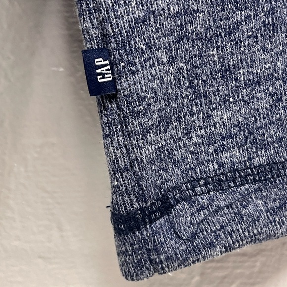 Gap Men's Long Sleeve Half Zip Mock Neck Warm & Stylish Sweater - S - Picture 4 of 11